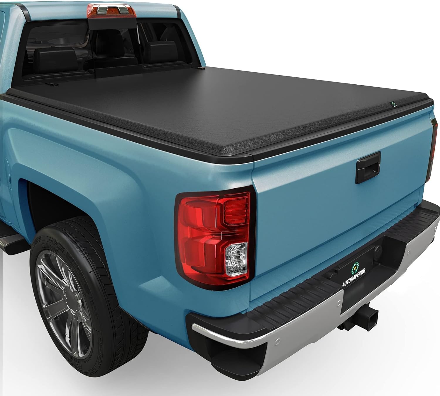 YITAMOTOR Tri-Fold Soft Truck Bed Tonneau Cover Compatible with 2014-2018 Chevy Silverado/GMC Sierra 1500 5.8 ft Bed