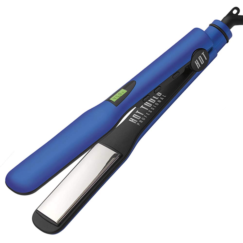 Hot Tools Radiant Blue Digital Salon Flat Iron 1-1/2"