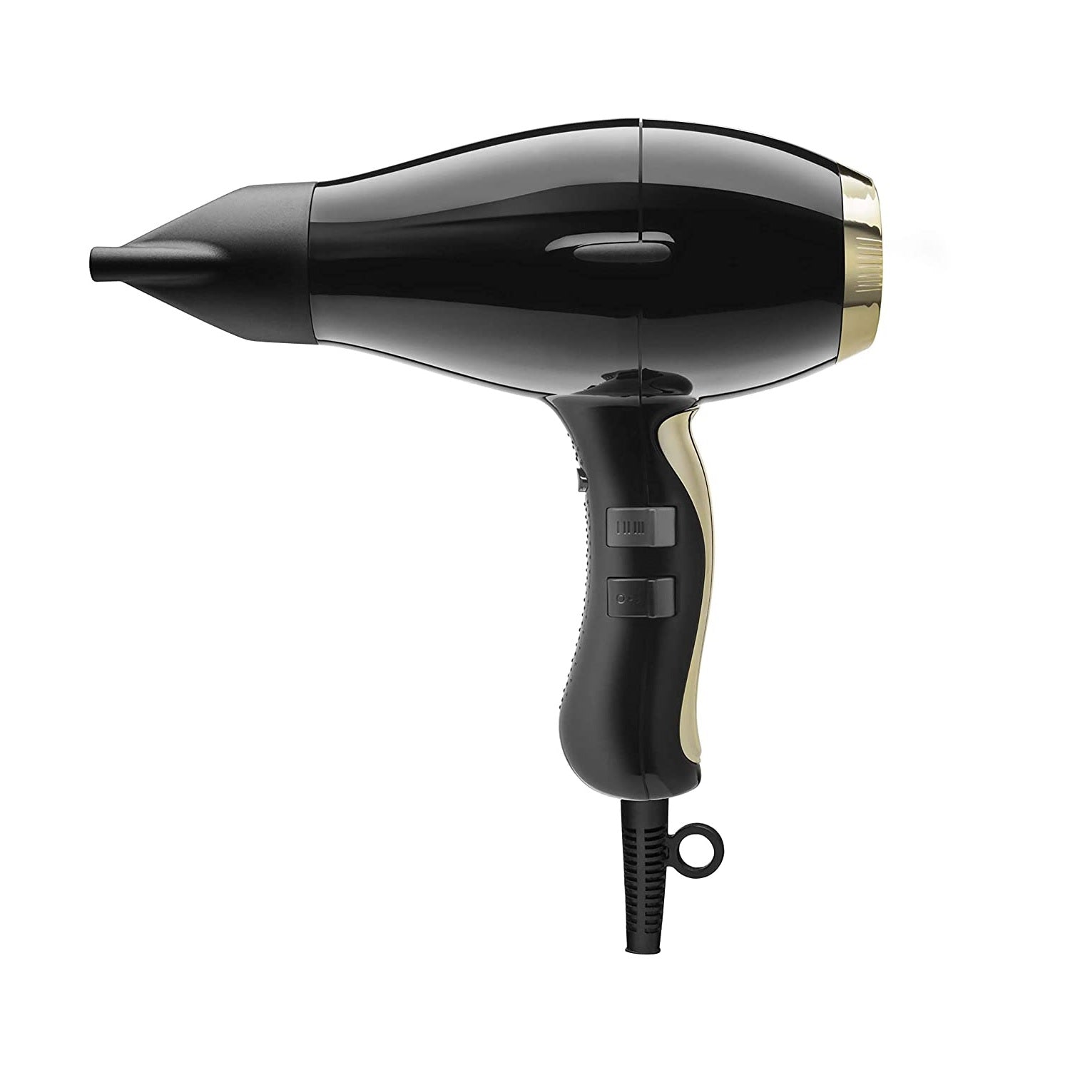 Elchim 3900 Healthy Ionic Hair Dryer - Black & Gold