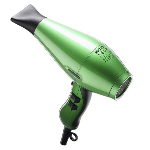 Elchim 3800 Ionic Hair Dryer - Green