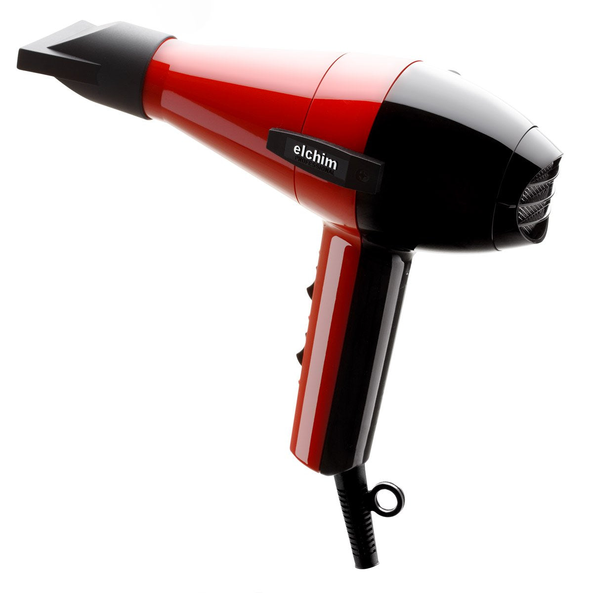 Elchim 2001 Hair Dryer - Red & Black