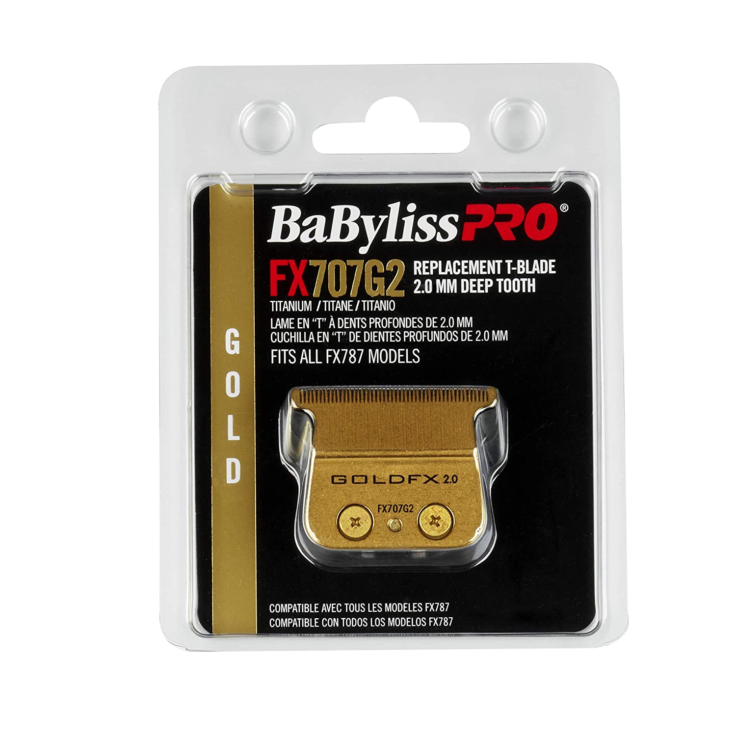 BaBylissPRO Deep Tooth Gold Trimmer Replacement Blade