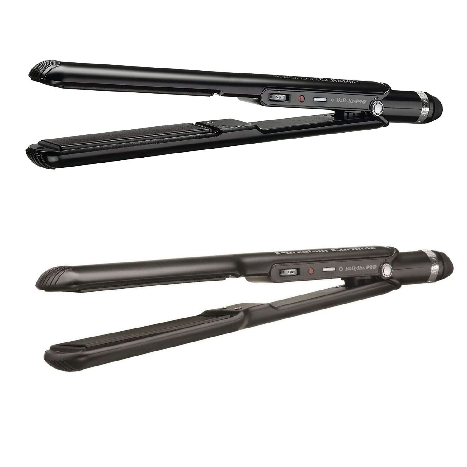 BaBylissPRO Porcelain Ceramic  Flat Iron 1" &  1-1/2" Combo