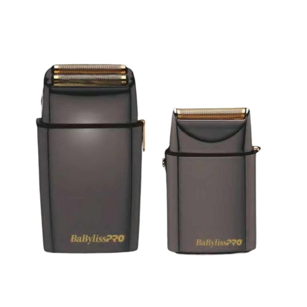 BaBylissPRO LimitedFX Collection Gunmetal Double & Single Foil Shaver Duo