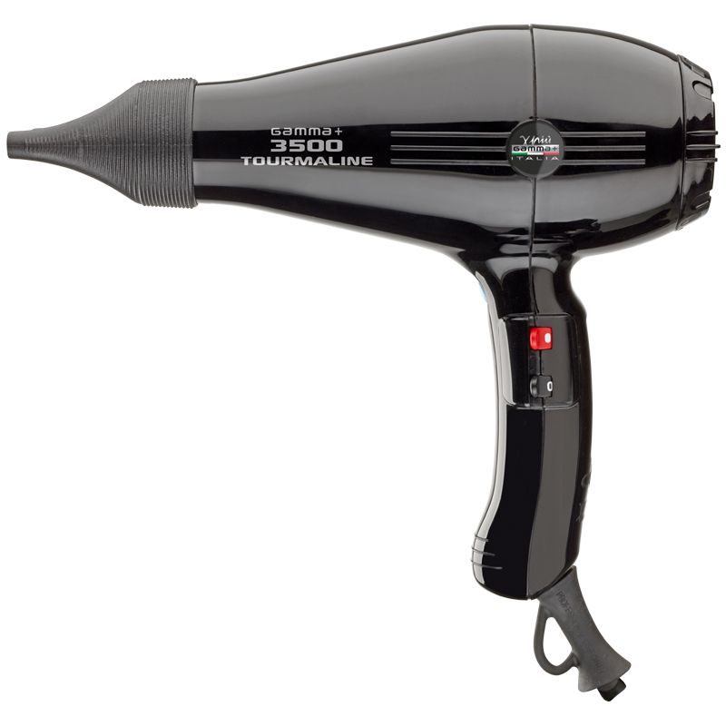 Gamma 3500 Tourmaline Dryer - Black