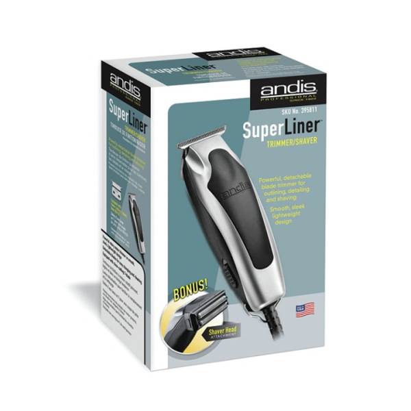 Andis Superliner T-Blade Trimmer with Bonus Shaver Head