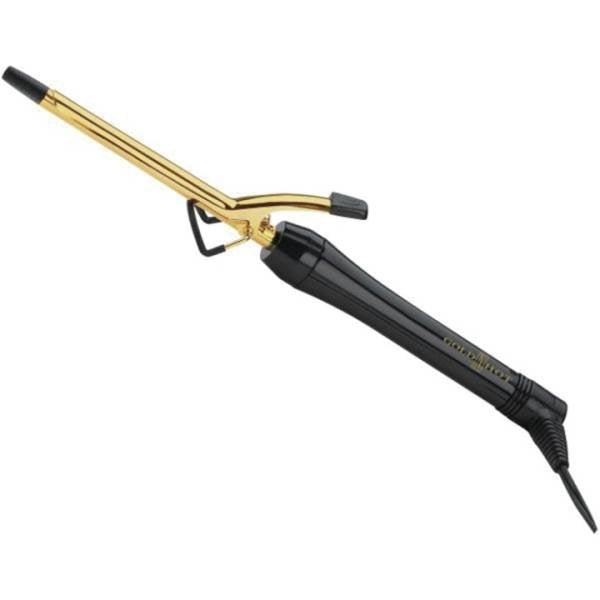 Gold N Hot 3/8" 24K Gold Professional Spring Curling Iron