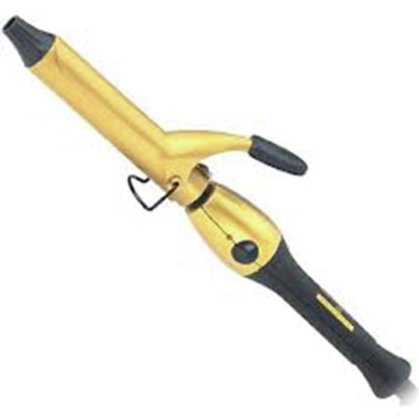 Gold N Hot 1" 24K Gold Professional Spring Curling Iron