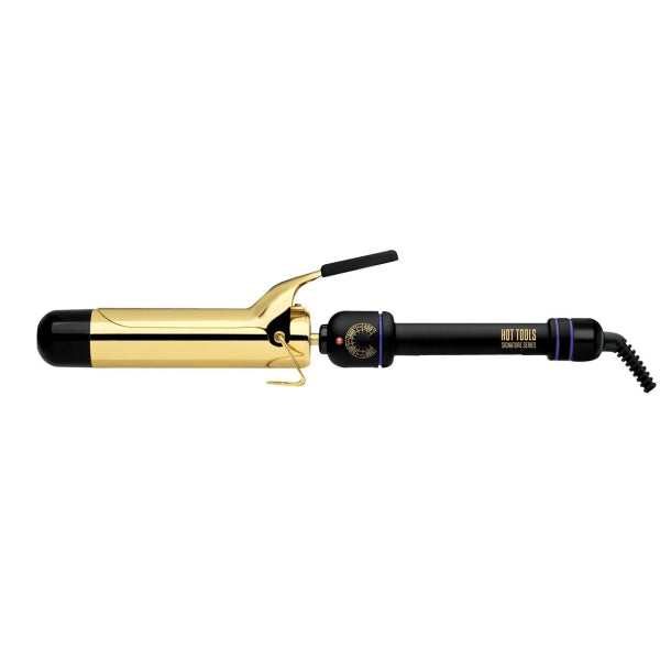 Hot Tools Signature Series  Gold Curling Iron/Wand 1"