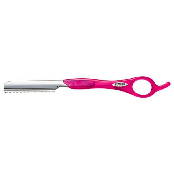 Feather Tomei Fuchsia Styling Razor