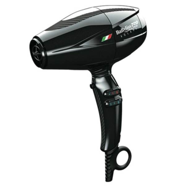 BaBylissPRO Nano Titanium Volare V2 Mid-Size Dryer - Black