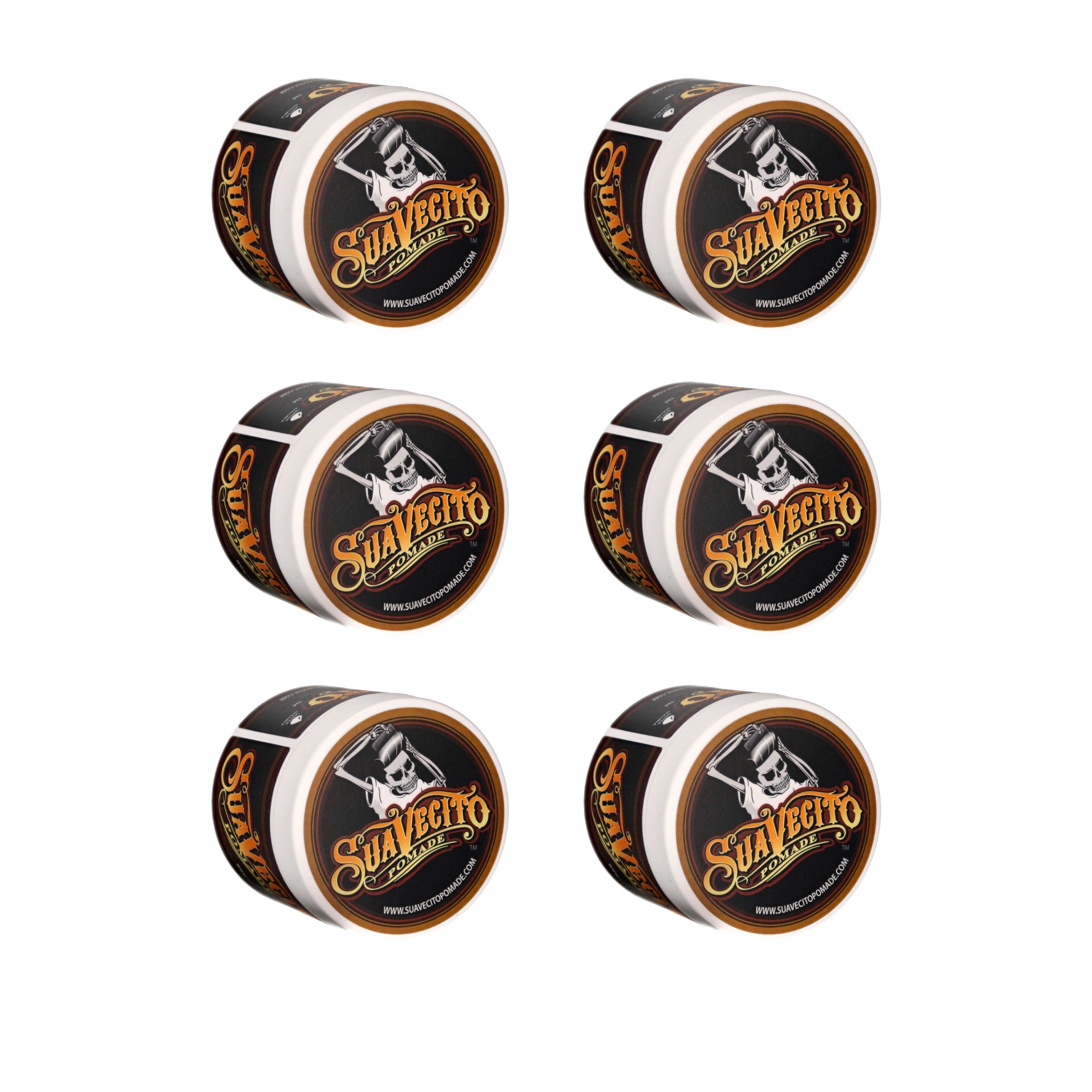 Suavecito Pomade Original Hold 4 oz - 6 Pack