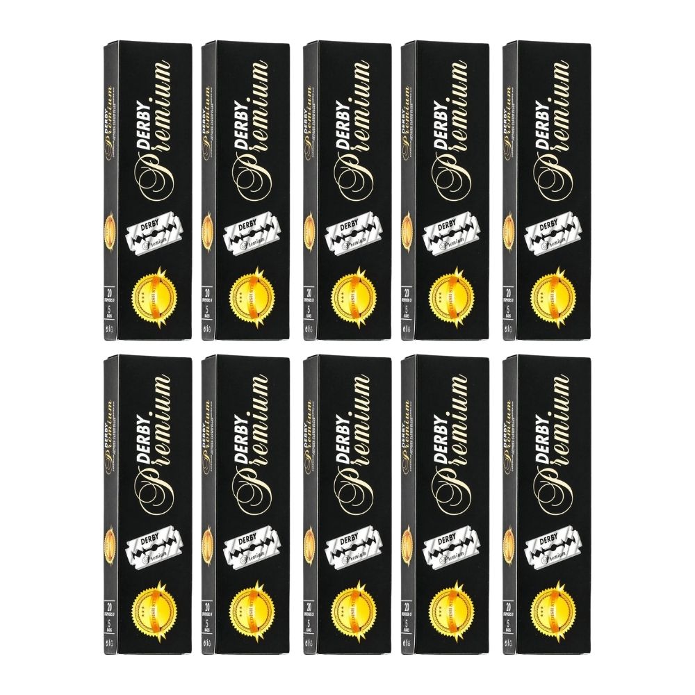 Derby Premium Double Edge Razor Blades - Multipack