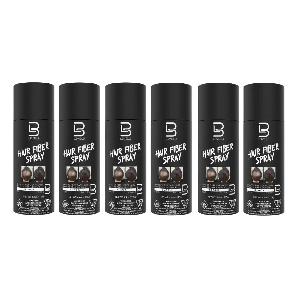 L3VEL3 Hair Fiber Spray 4.4 oz - Multipack