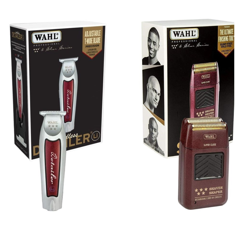 Wahl 5-Star Cordless Detailer Li Trimmer & Shaver Shaper Combo