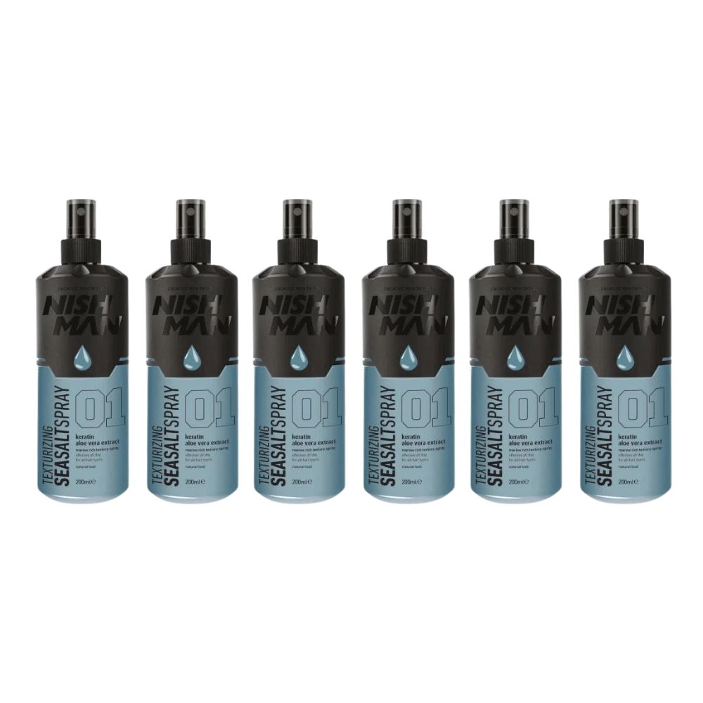 Nishman  Sea Salt Spray 6.7 oz / 200 ml - 6 Pack