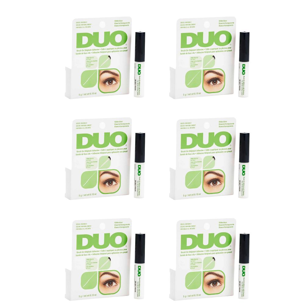 DUO Brush On Adhesive With Vitamins 0.5 oz - 6 Pack