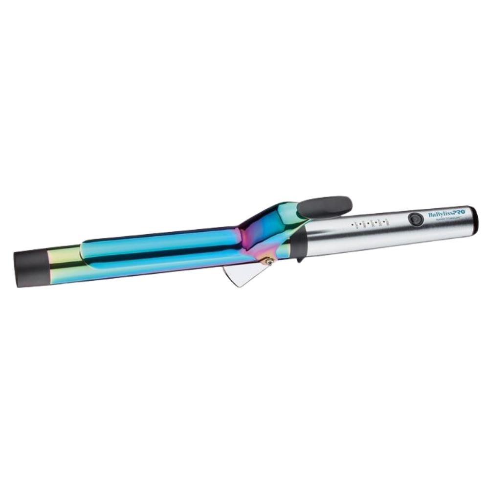 BaBylissPRO Iridescent Nano Titanium 1.25? Extended Barrel Curling Iron