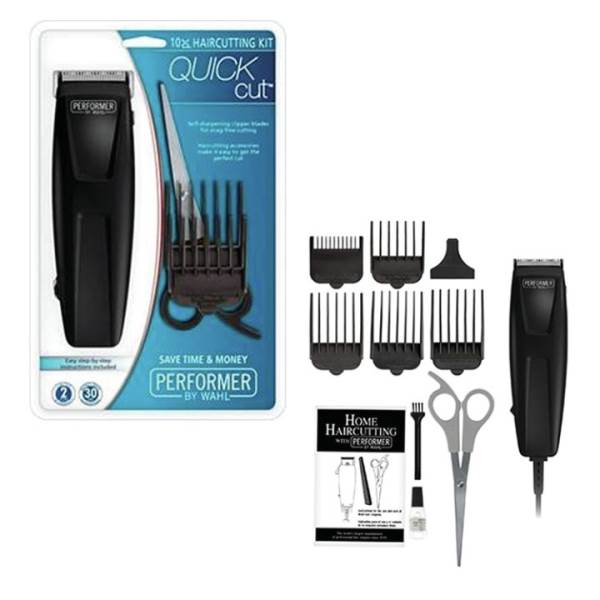 Wahl Clipper Haircutting Kit, 10 Piece