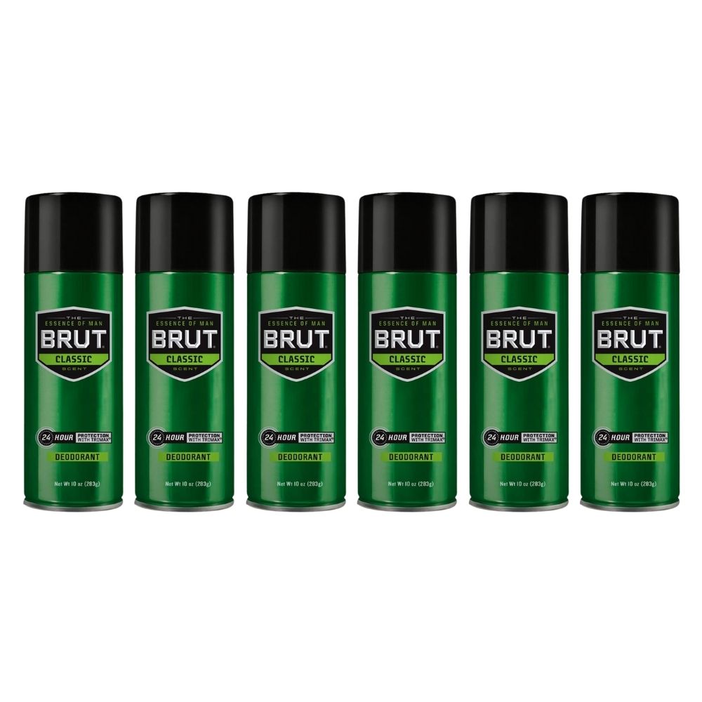 Brut Deodorant Spray Classic Scent 10 oz - Multipack