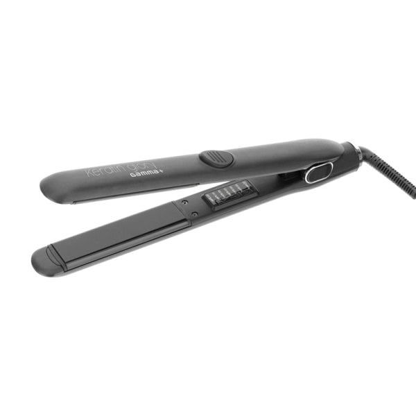 Gamma Keratin Glory Flat Iron - Black