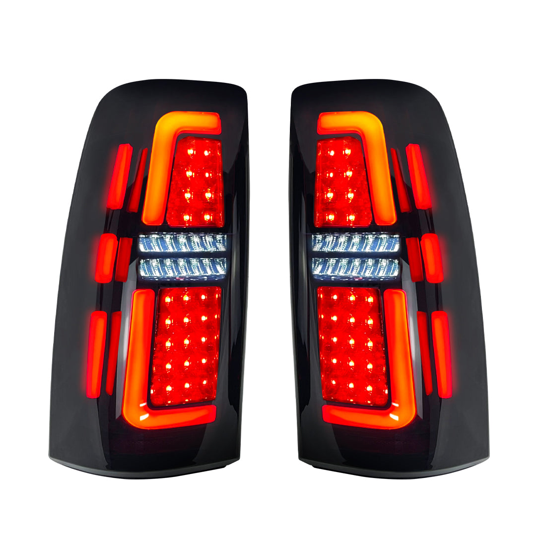 Smoked LED Tail Lights for 99-06 Chevy Silverado & 99- 02 GMC Sierra 1500 2500 3500