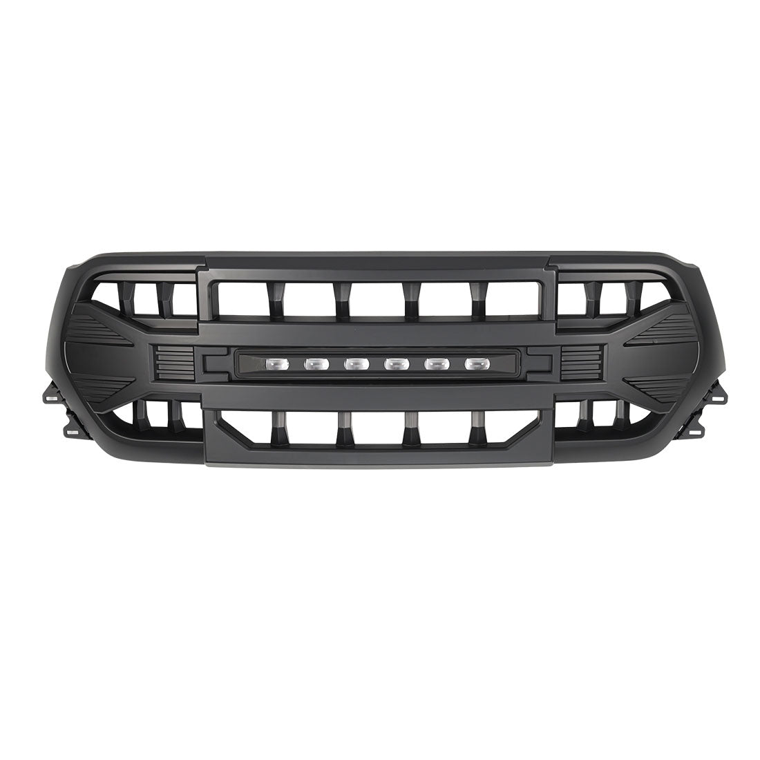 Armor Grille W/Off-Road Lights For 2019-2024 Dodge Ram 1500