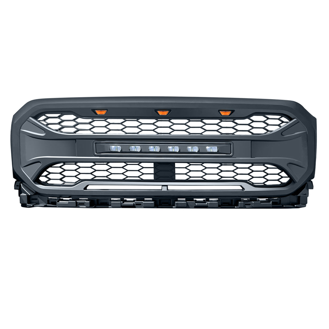 Armor Grille w/Off-Road Lights for 2021-2023 Ford F150