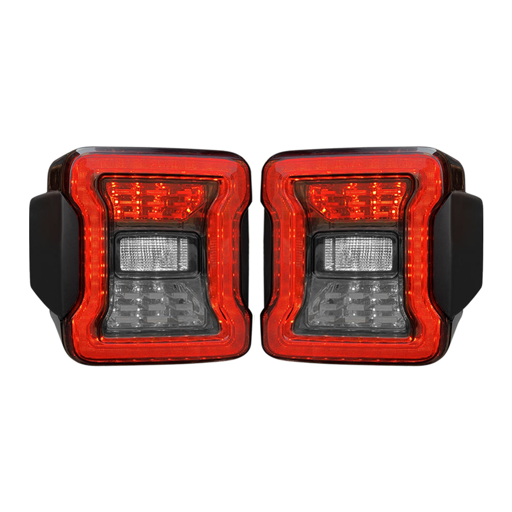 JK to JL Conversion Tail Lights- BLACK  for 07-18 Wrangler JK/ JKU