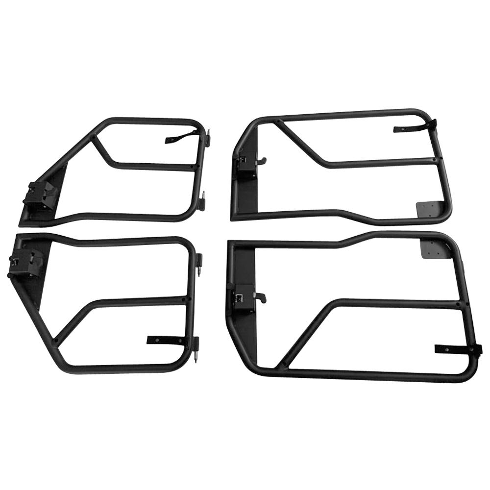 Tubular Door Without Mirrors for 07-18 Jeep Wrangler JK 4 Door