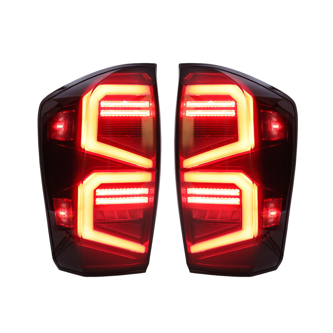 Smoked Led Tail Lights For 16-23 Toyota Tacoma