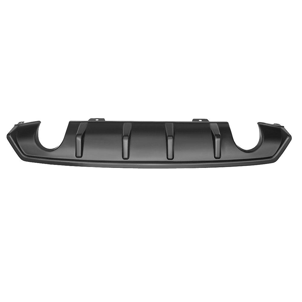 Rear Bumper Diffuser Lips - Matte Black 16-18 Honda Civic