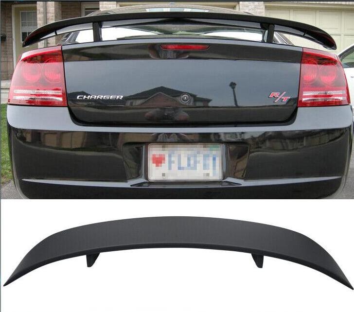 Factory Style Rear Trunk Spoiler Wing-Matte Black for 2006-2010 Dodge Charger