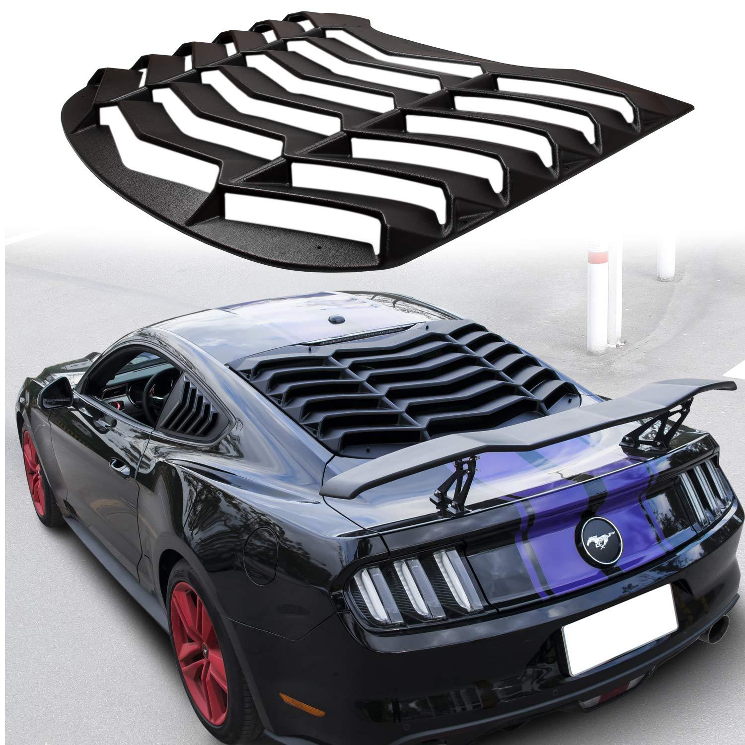 Rear Window Louvers Lambo Style for 2015 - 2019 Fastback Mustangs