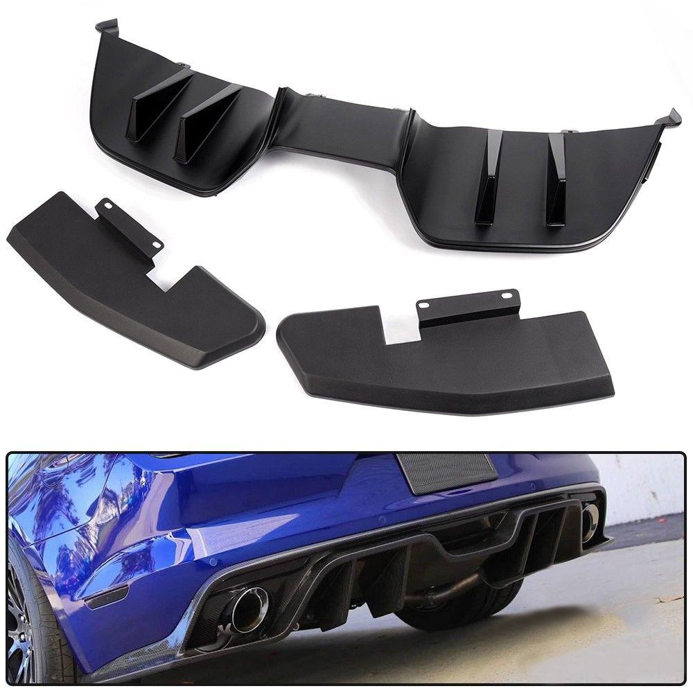 R Spec Rear Diffuser Valance Panel for 2015 - 2017 Ford Mustangs