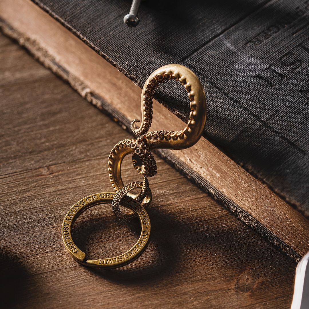 Octopus Tentacle Keychain