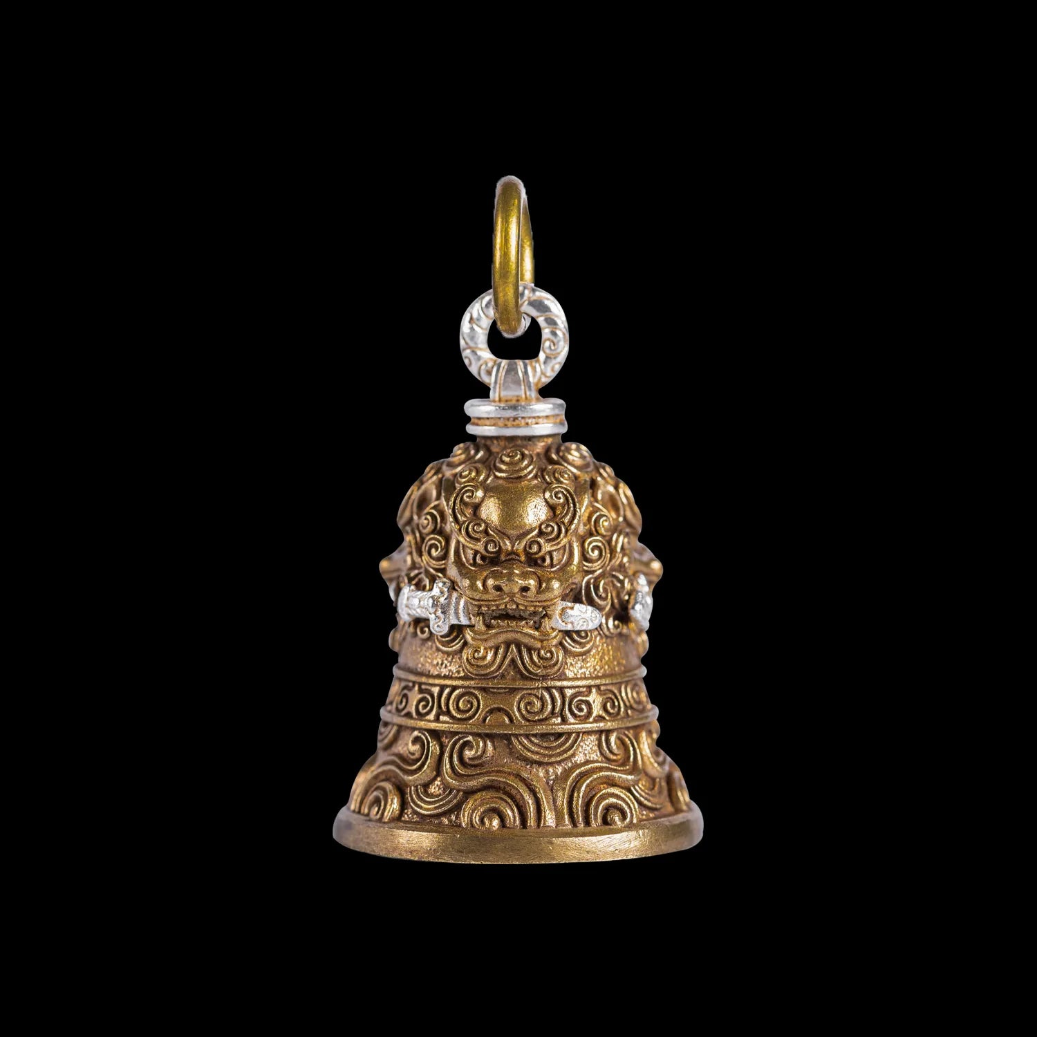 Lion-Biting Sword Bell