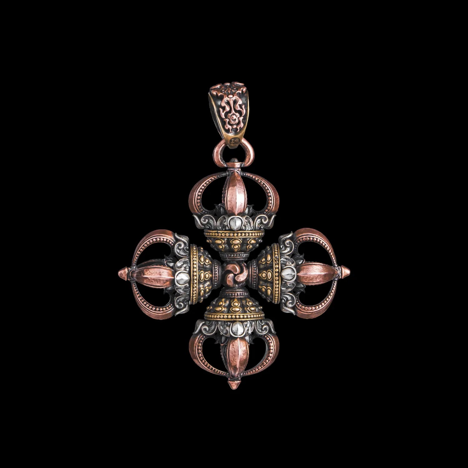 Vajra Cross Pendant 2.0