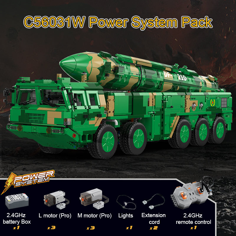 CaDA DongFeng-21D C56031W Motorized power system elements