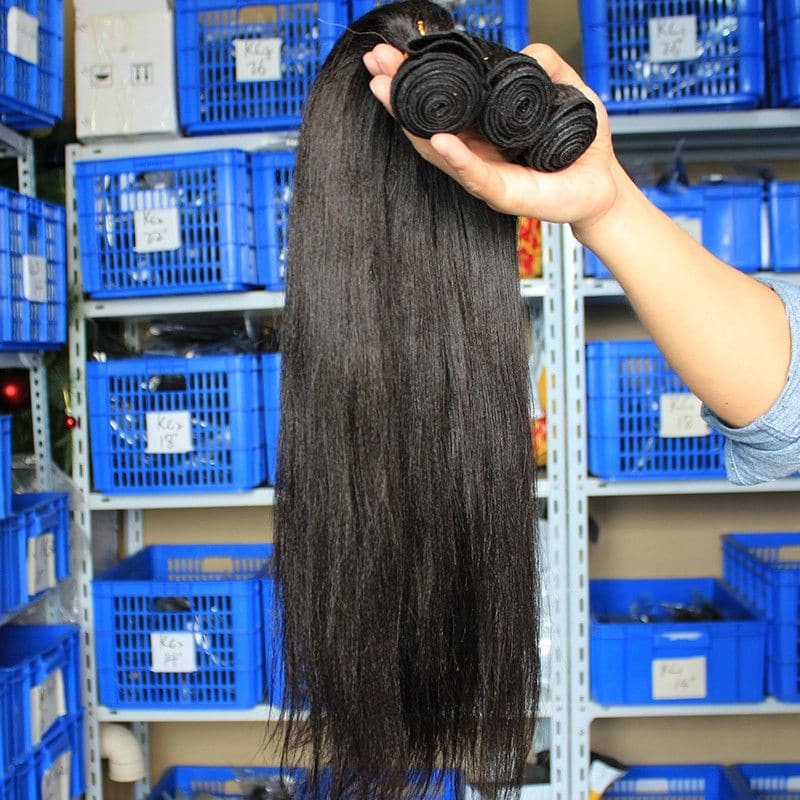 Bundles Yaki Straight Human Hair