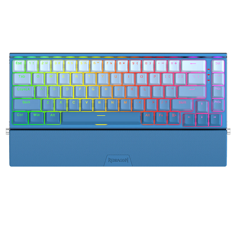 Redragon K641B-BW-RGB Aluminum Case Mechanical Keyboard