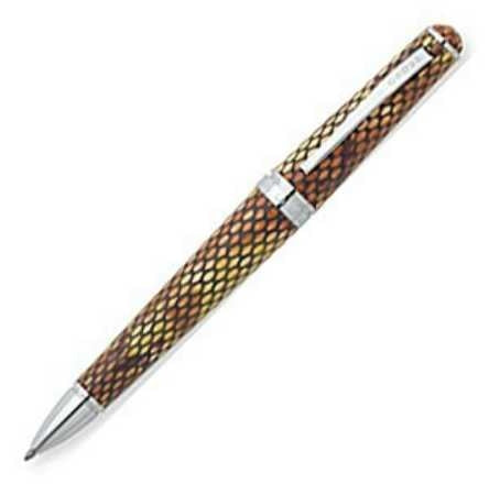 Torero Desert Diamondback Leather Ball Point Pen